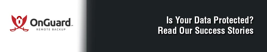 Onguard protects your data