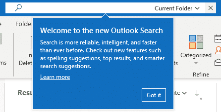 where is my search bar in outlook 365 where is my search bar in outlook 365